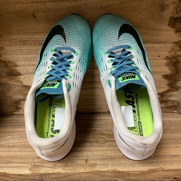 Nike zoom elite 9 bone aqua running sneakers shoes - Picture 5 of 8